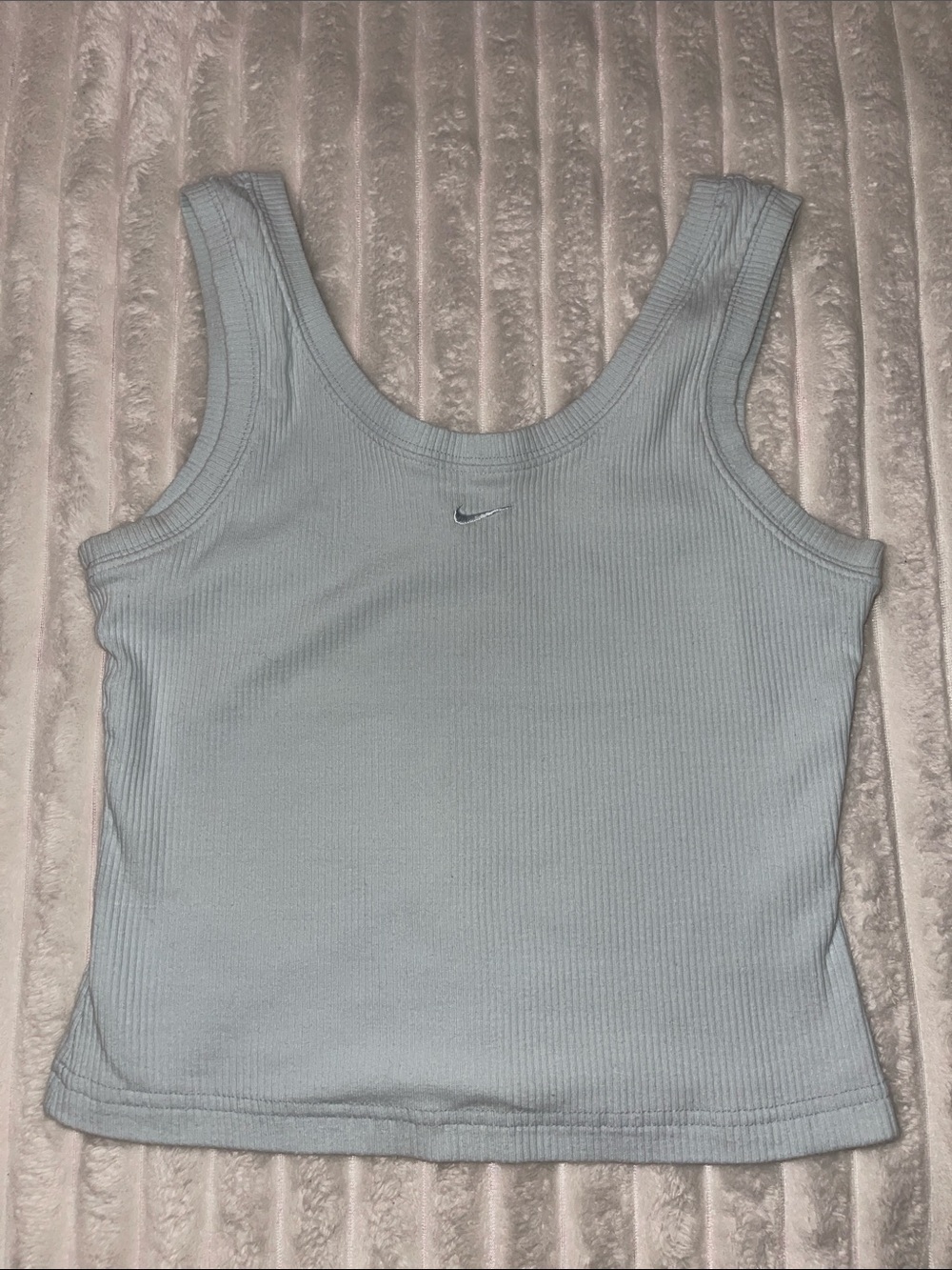 Nike Y2K Ribbed Tank Top | Size Large